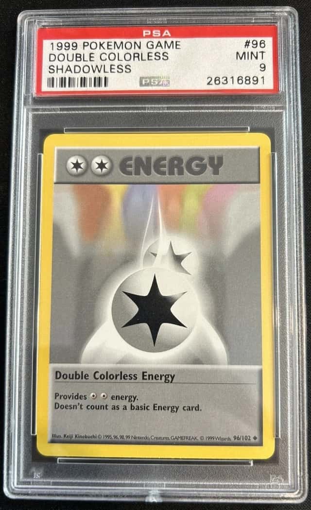 Double Colorless Energy