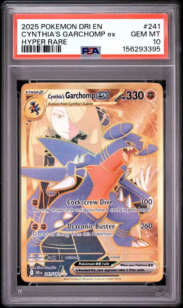 CYNTHIA'S GARCHOMP ex