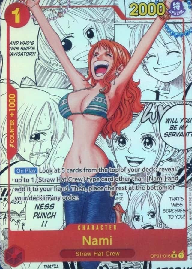 Non-Holo · Op Manga Art