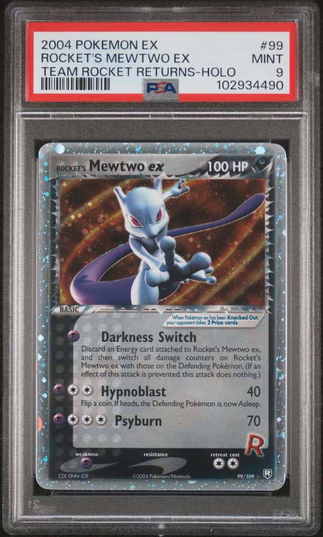 Rocket's Mewtwo EX