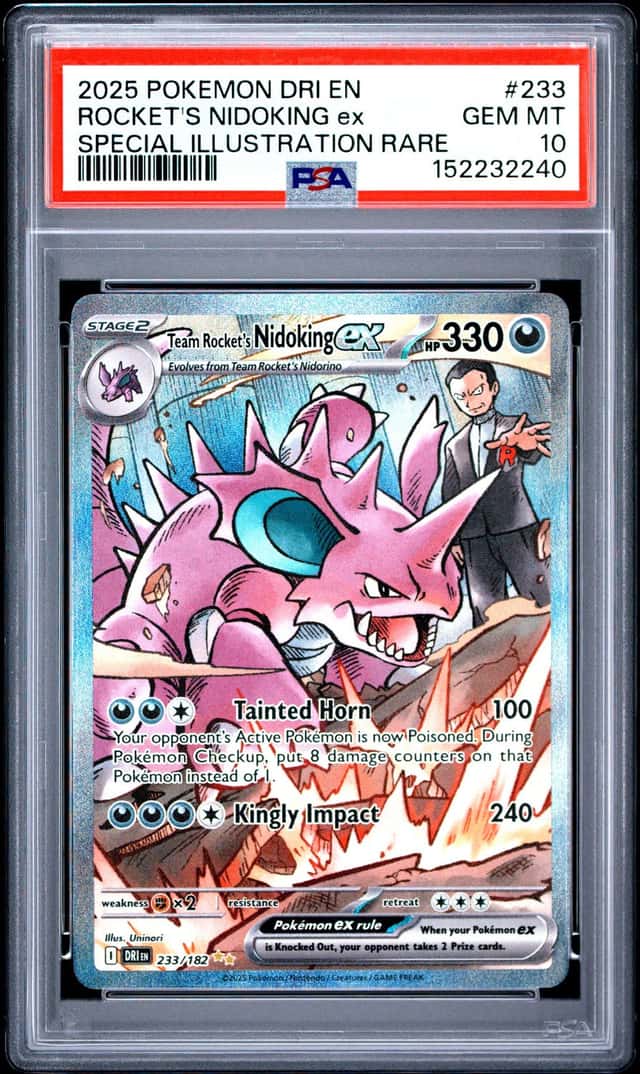 ROCKET'S NIDOKING ex
