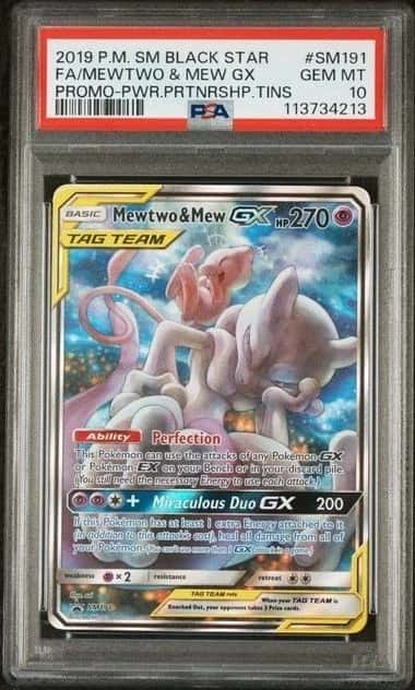 Mewtwo & Mew GX