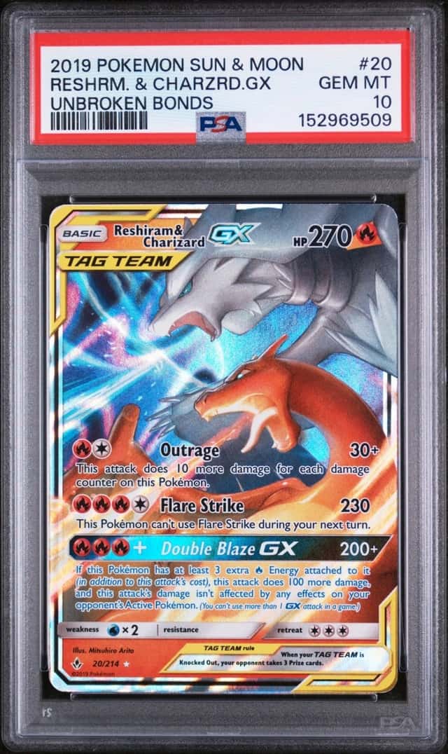 Reshiram & Charizard GX
