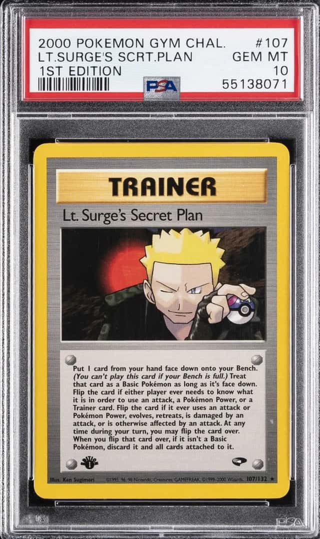 Lt. Surge's Secret Plan