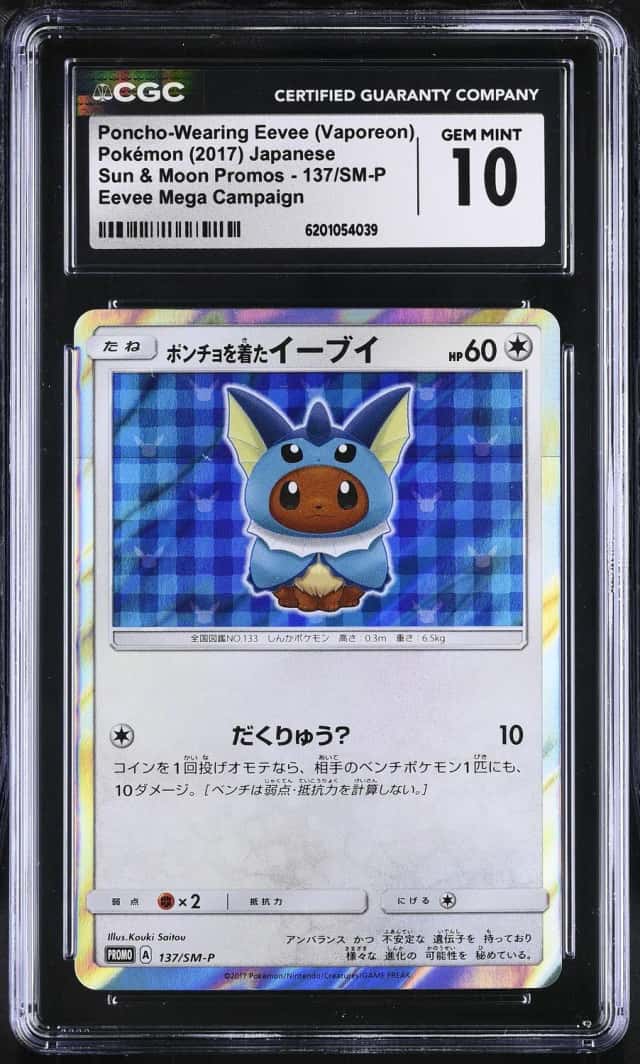 Poncho-wearing Eevee