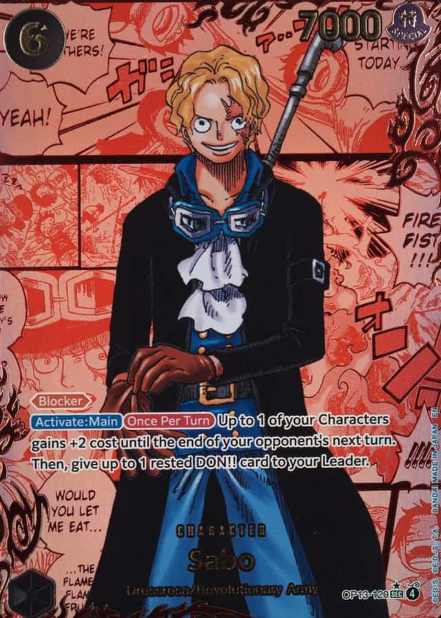 Op Red Manga Art
