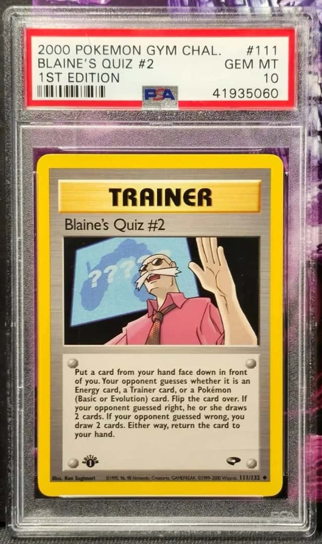 Blaine's Quiz #2