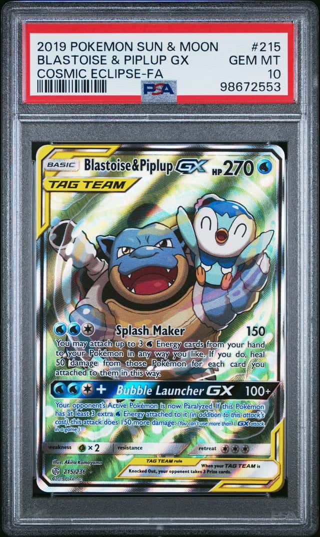 Blastoise & Piplup GX