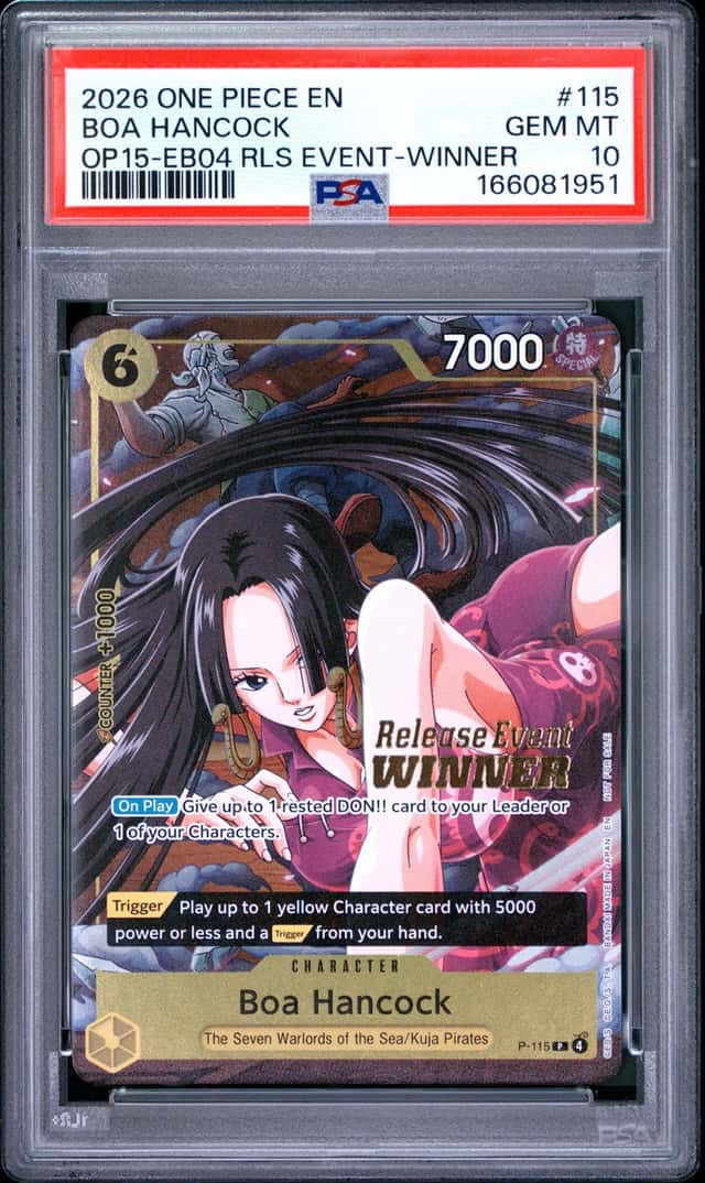 2026 One Piece Adventure On Kami's Island Release Event Winner Boa Hancock #P-115