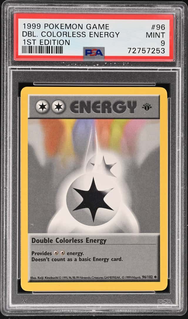 Double Colorless Energy