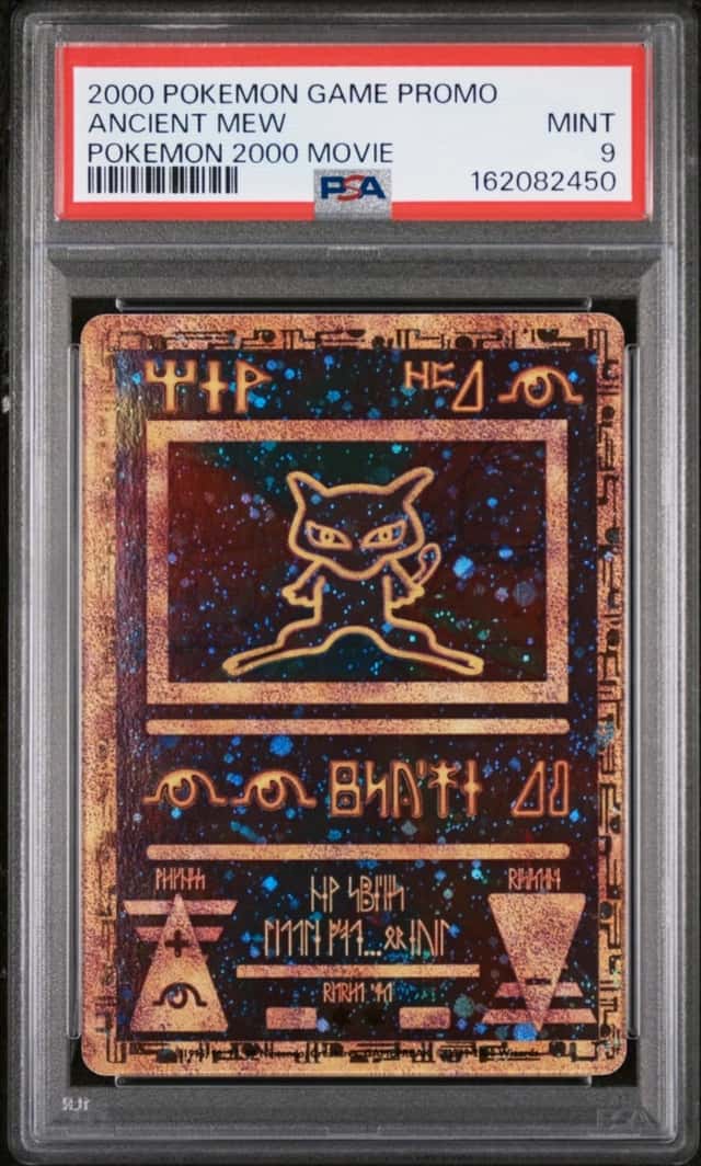 2000 POKEMON GAME MOVIE POKEMON 2000 MOVIE ANCIENT MEW PSA 9