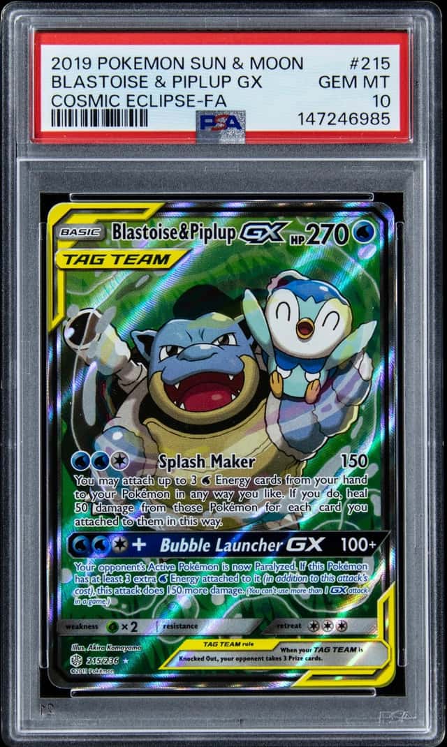 Blastoise & Piplup GX