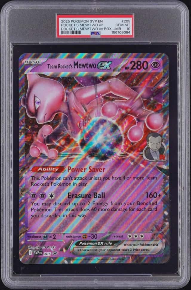 ROCKET'S MEWTWO ex