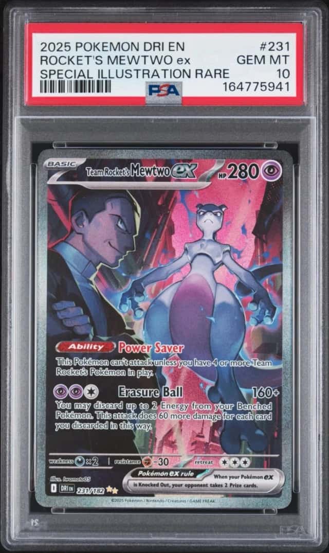 ROCKET'S MEWTWO ex
