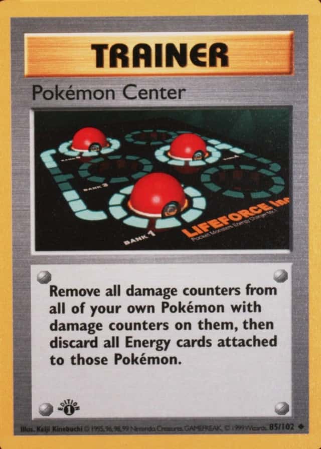 1St Edition · Pokemon Center