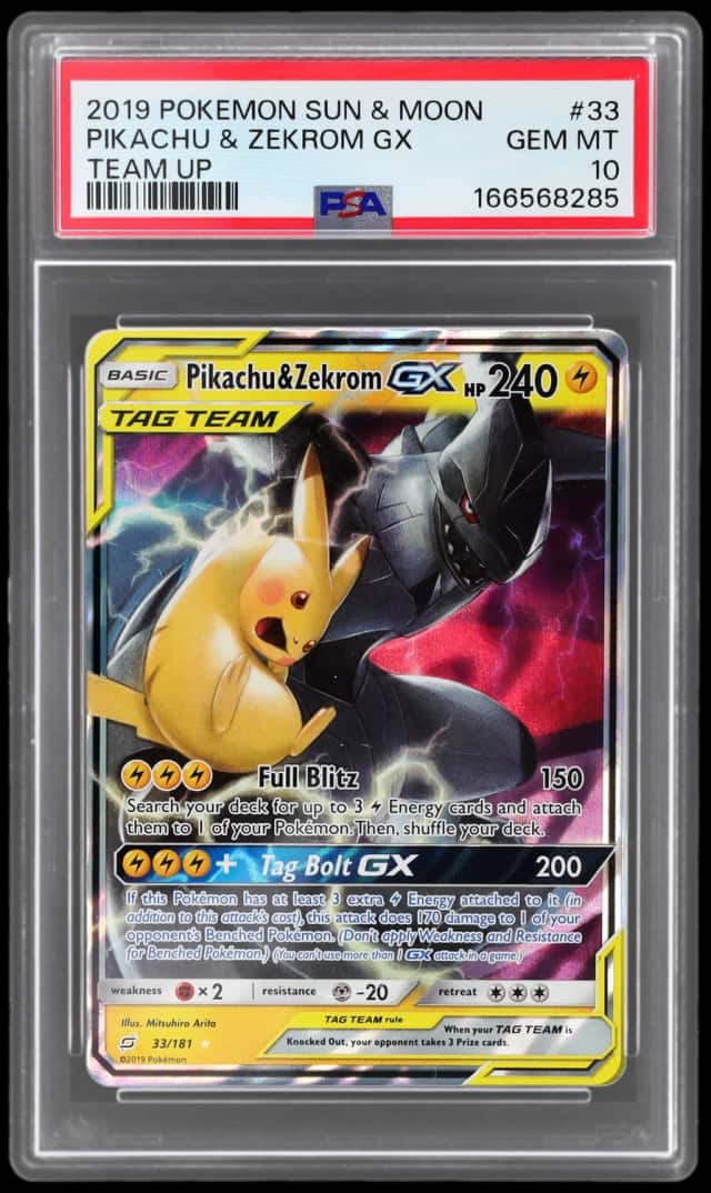 Pikachu & Zekrom GX