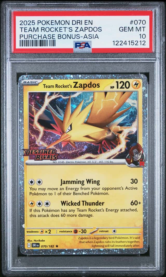 Team Rocket's Zapdos