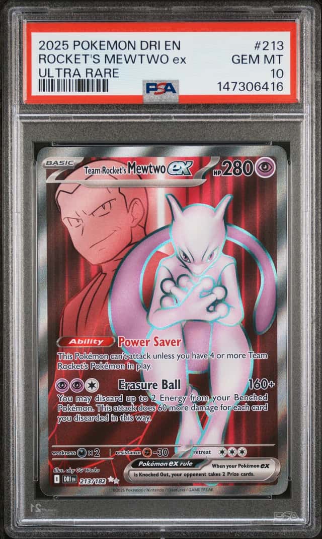 ROCKET'S MEWTWO ex
