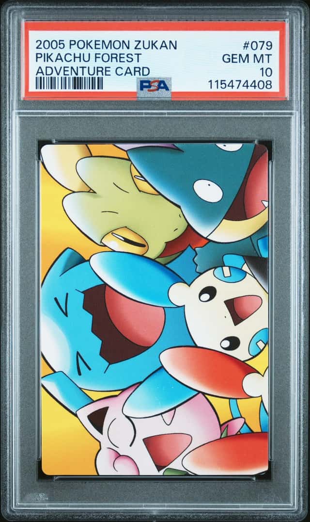 2005 Pokemon Cardass Zukan Japanese Pokepark Adventure Card Pikachu Forest #079