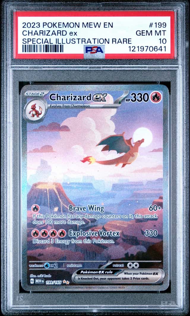 2023 Pokemon SV 151 Charizard ex Special Illustration Rare #199/165 PSA 10