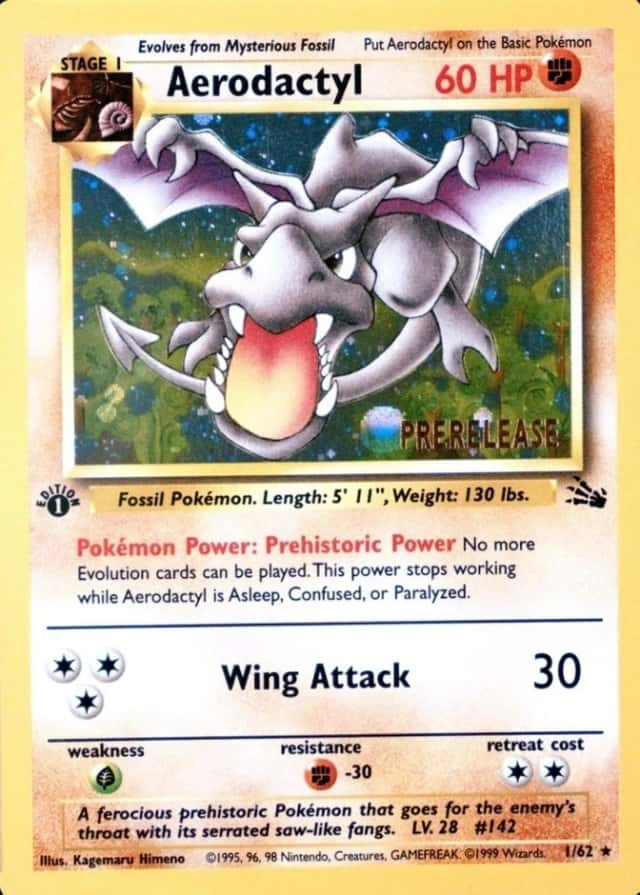 1St Edition · Prerelease