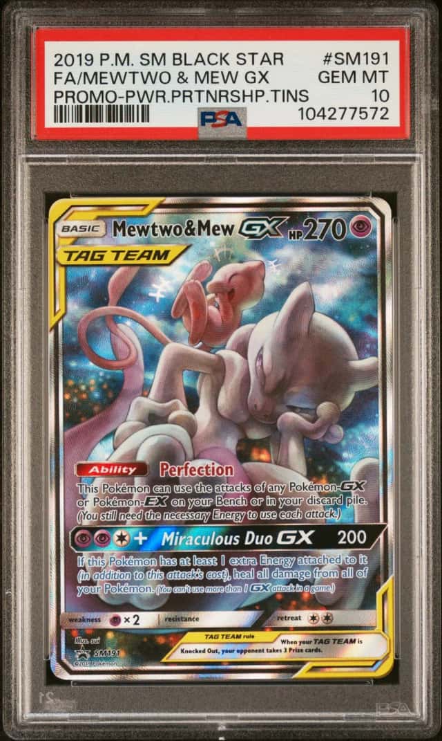 Mewtwo & Mew GX