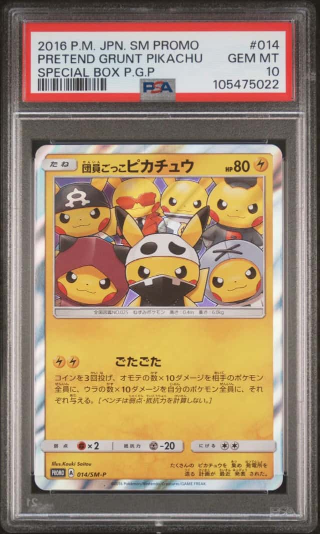 Pretend Grunt Pikachu