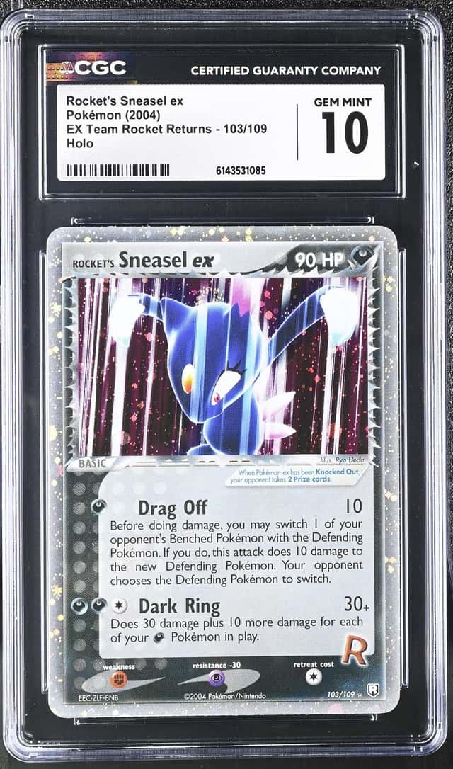 Rocket's Sneasel EX