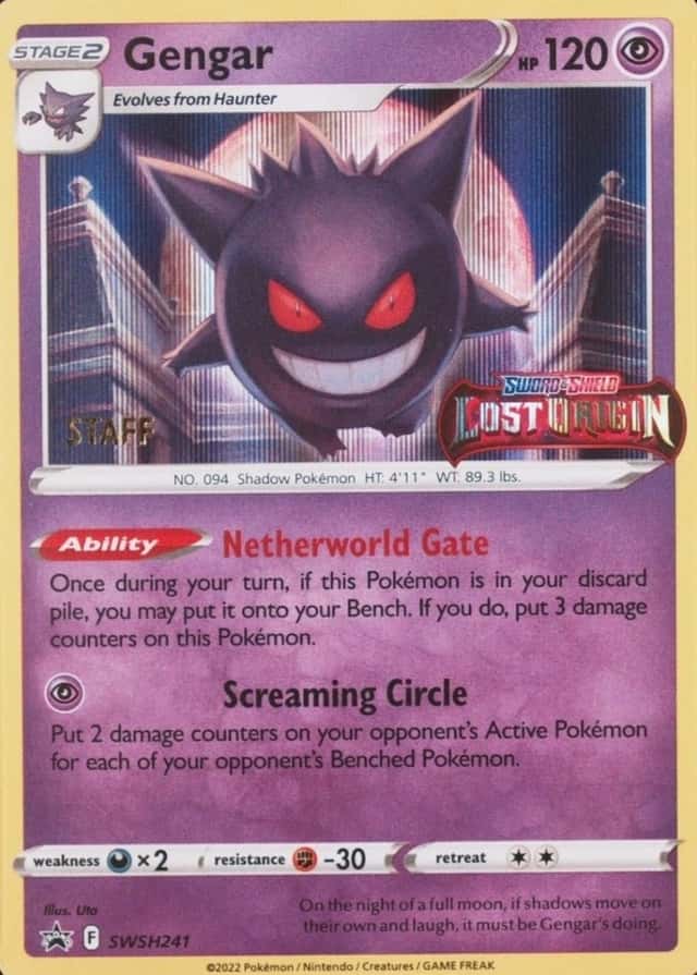 Holo · Prerelease · Staff