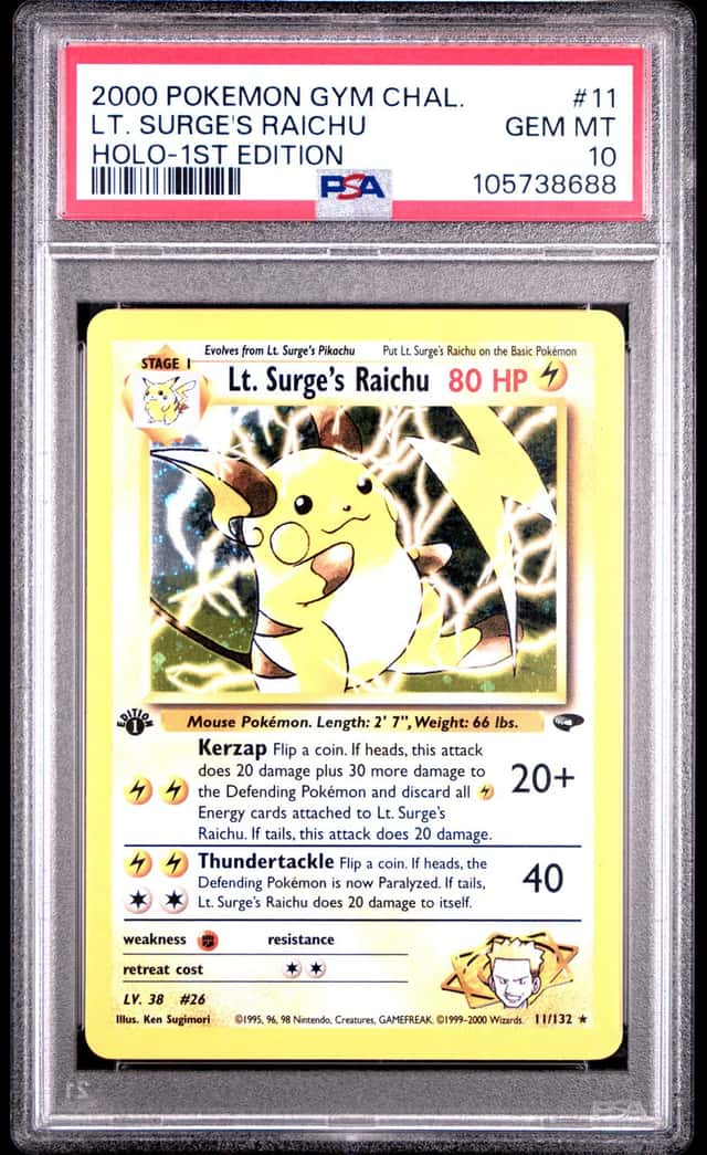 Lt. Surge's Raichu