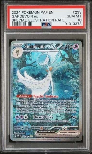 POKEMON GARDEVOIR ex 2024 PALDEAN FATES #233 SPECIAL ILLUSTRATION RARE PSA 10