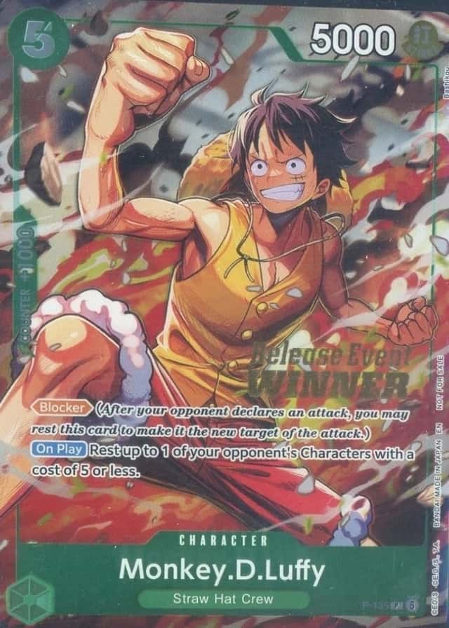 Op Event Top Prize
