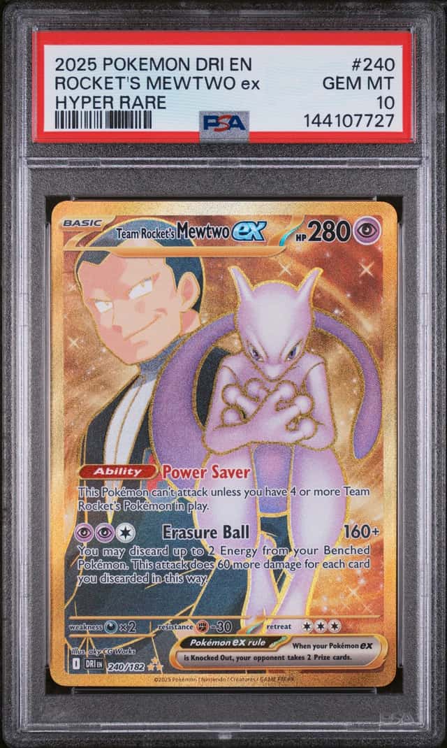 ROCKET'S MEWTWO ex