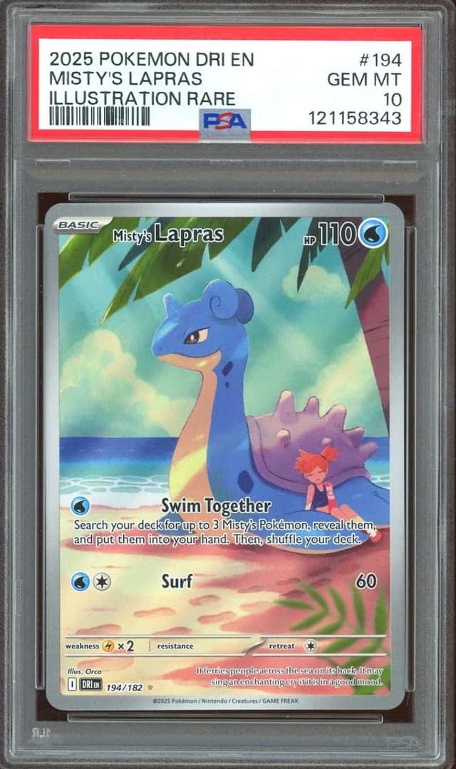 Misty's Lapras