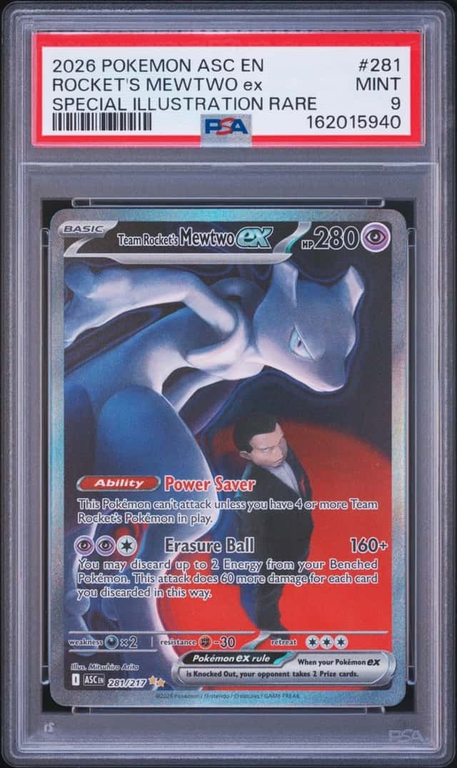 ROCKET'S MEWTWO ex