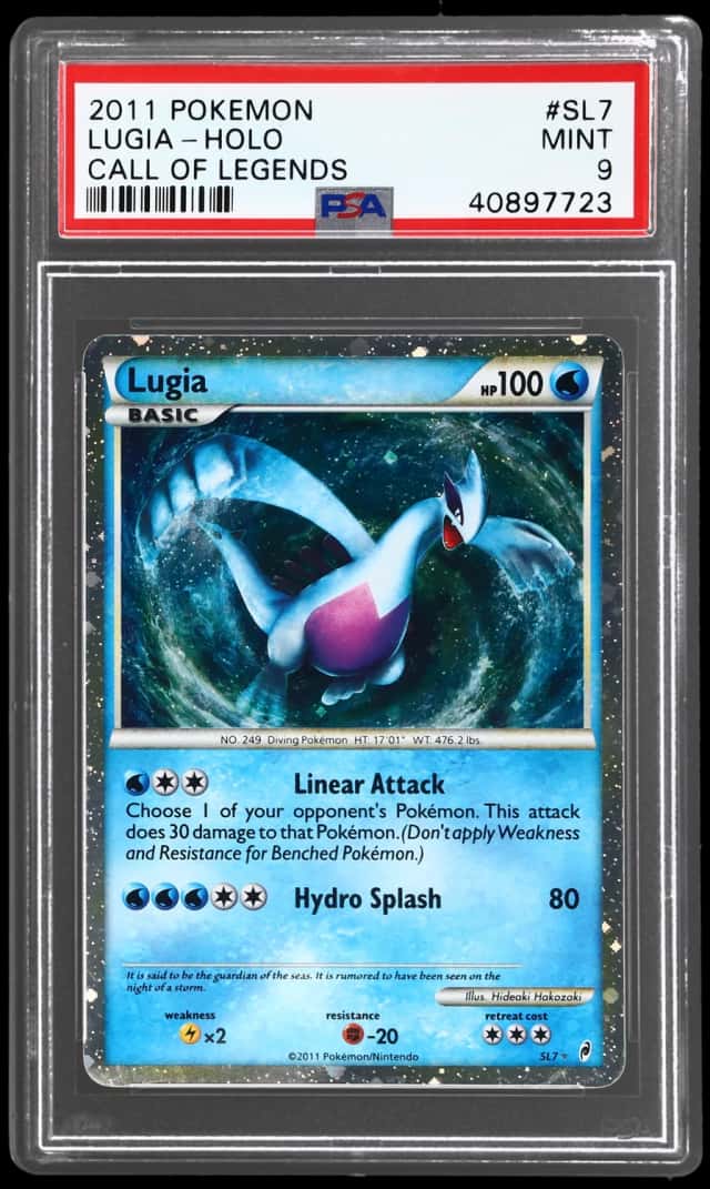 2011 Pokemon Call of Legends Holo Lugia #SL7