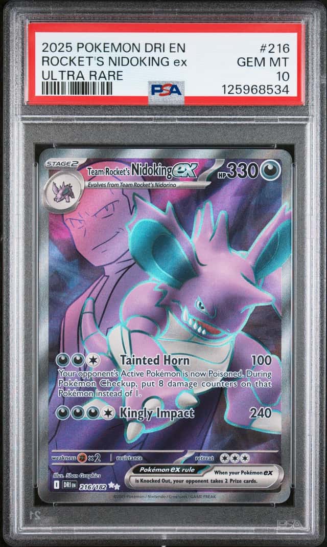 ROCKET'S NIDOKING ex