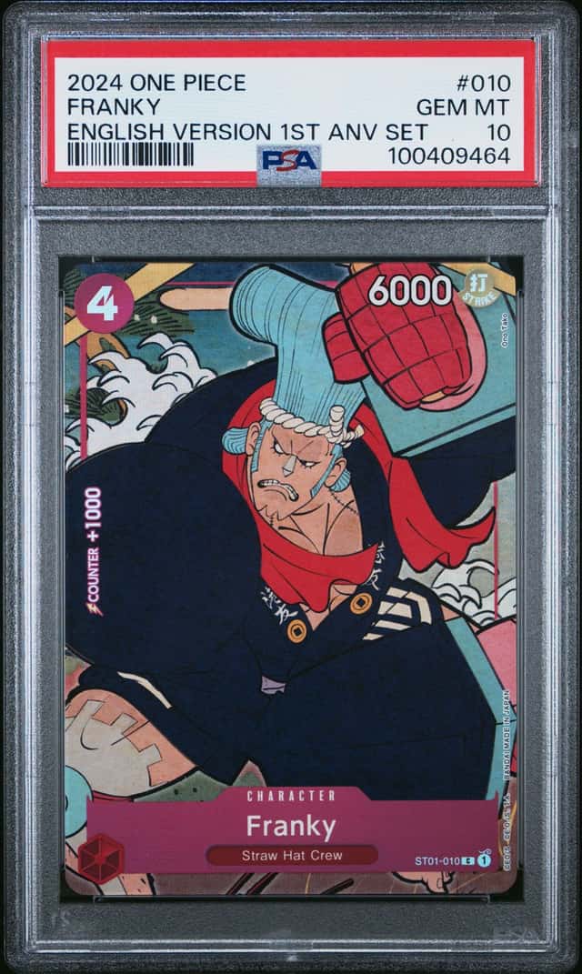 2024 One Piece Promo 1st Anniversary Set Franky #ST01010