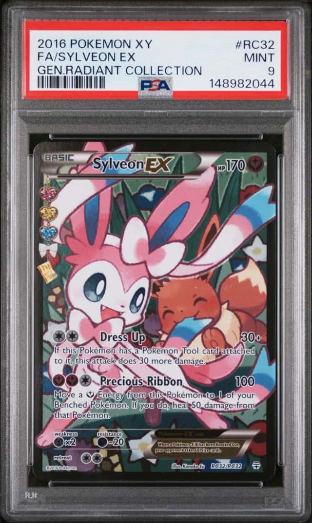 2016 Pokemon XY Generations Radiant Collection Sylveon Ex #RC32