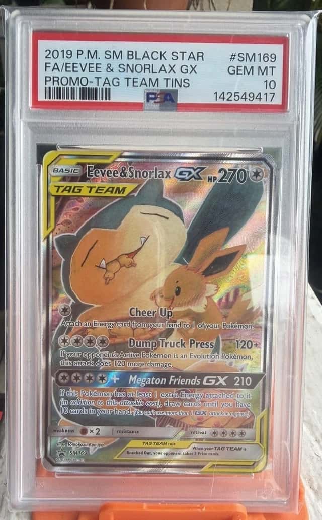 Eevee & Snorlax GX