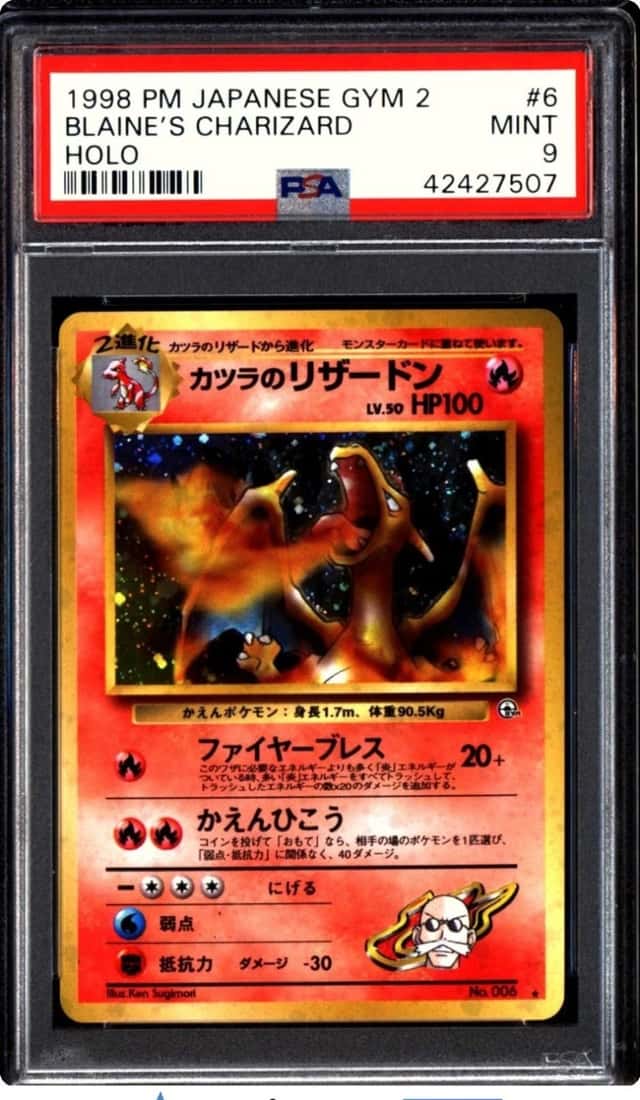 Blaine's Charizard