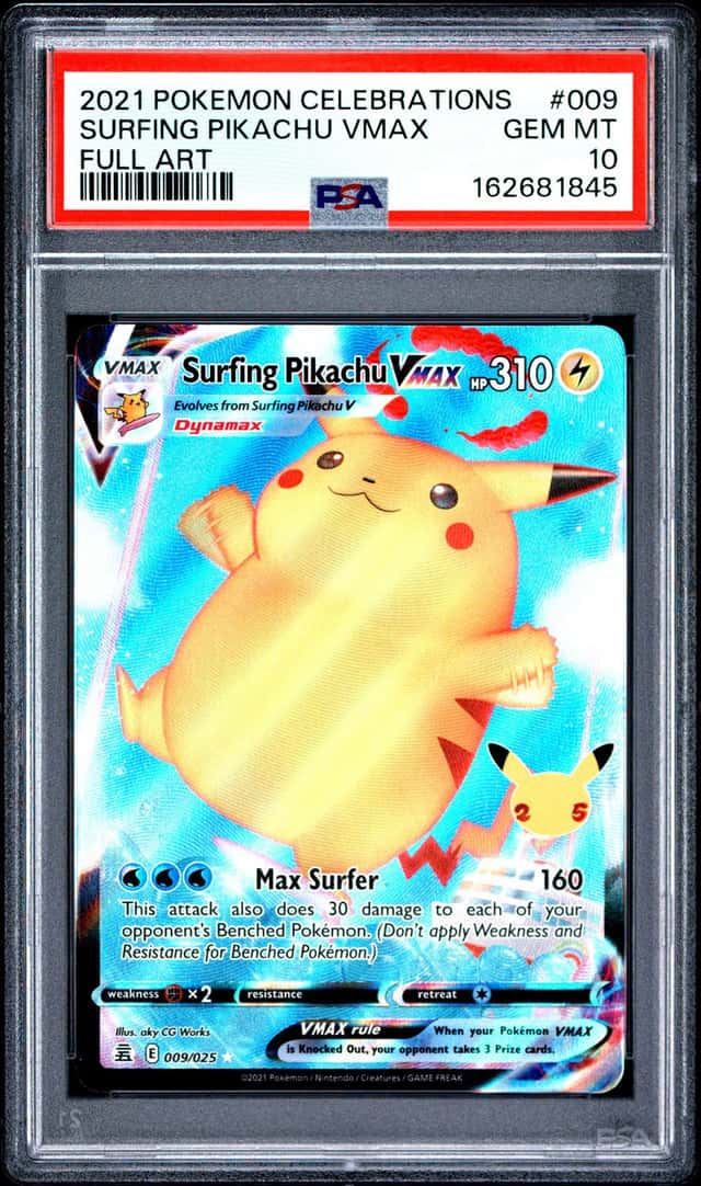 Surfing Pikachu VMAX