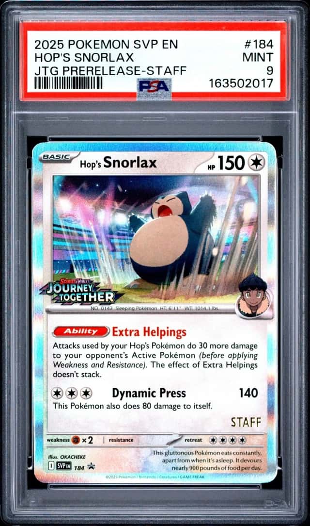 Hop's Snorlax