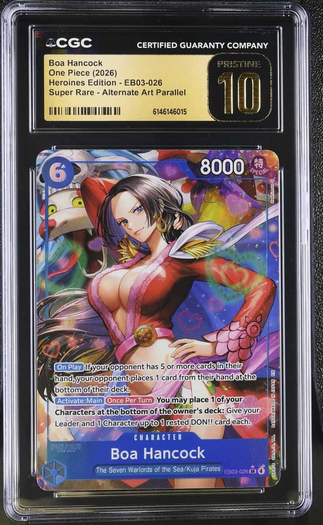 2026 One Piece Heroines Edition Alternate Art Boa Hancock #EB03-026