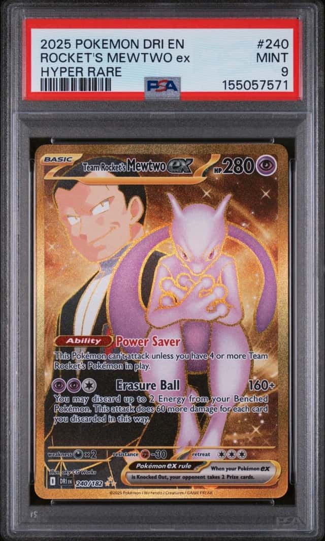 ROCKET'S MEWTWO ex