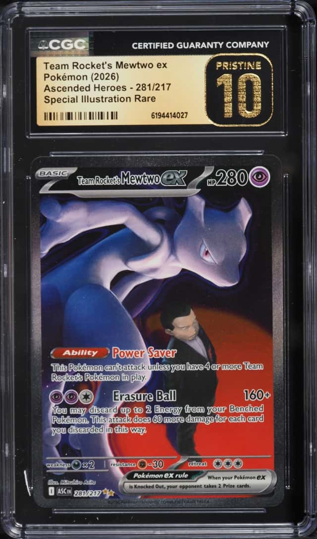 ROCKET'S MEWTWO ex