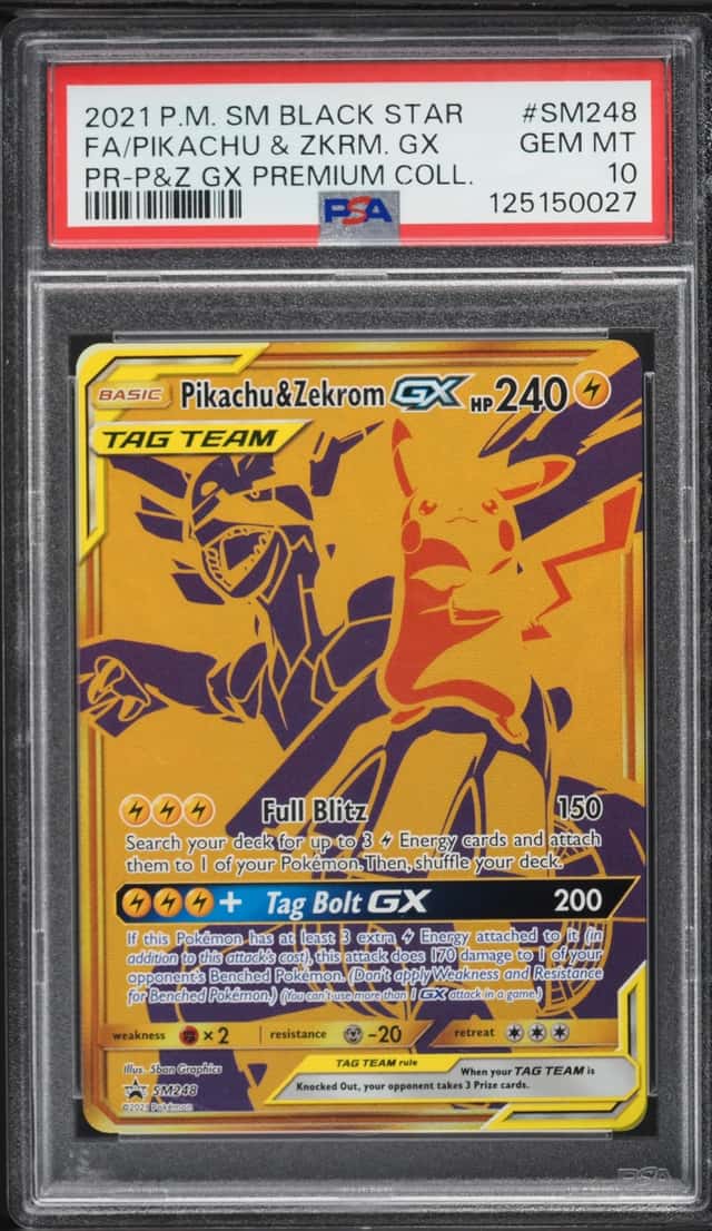 Pikachu & Zekrom GX