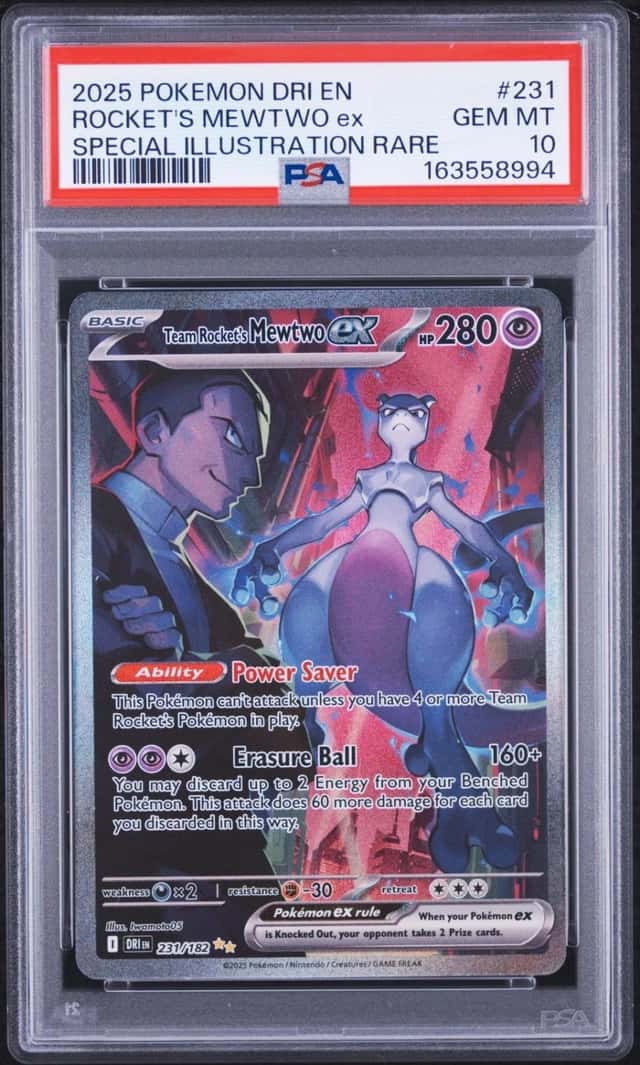 ROCKET'S MEWTWO ex