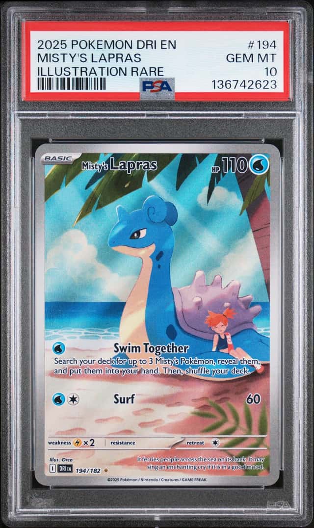 Misty's Lapras