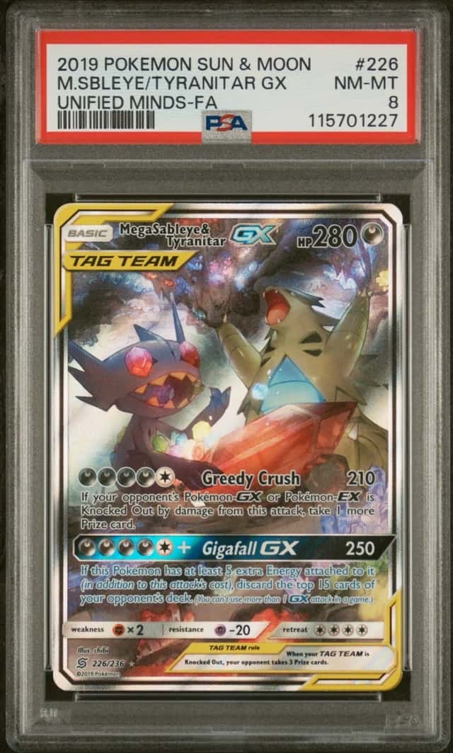Mega Sableye & Tyranitar GX